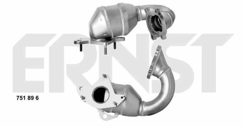 Image of Catalytic converter ERNST 751896