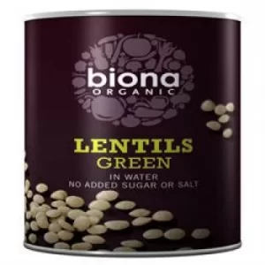 image of Biona Organic Green Lentils 400g