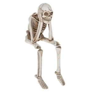 image of Funny Bones Skeleton Shelf Sit Ornament