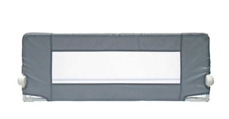 Image of Safetots Extra Tall Bed Rail, Grey 140Cm Wide X 60Cm Tall, Toddler Bed Guard For Safety