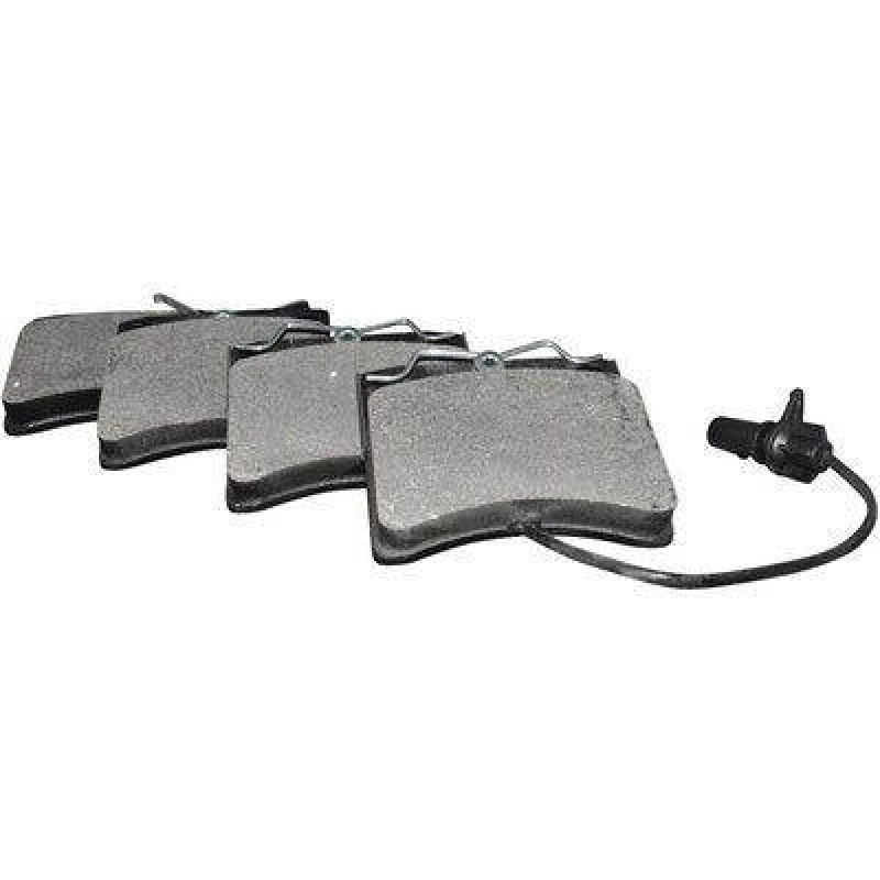 Image of JP GROUP 1163603810 Brake pad set JP Front Axle, with integrated wear warning contact Brake Pad Set,disc brake (402)