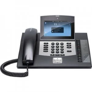 Image of Auerswald COMfortel 3600 IP PBX VoIP Bluetooth, Headset connection Colour TFT/LCD Black