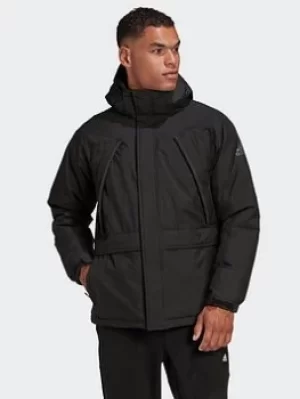Image of adidas Mountain Down Jacket, Black Size M Men