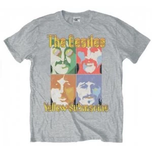 Image of The Beatles - Sea of Science Mens Large T-Shirt - Grey