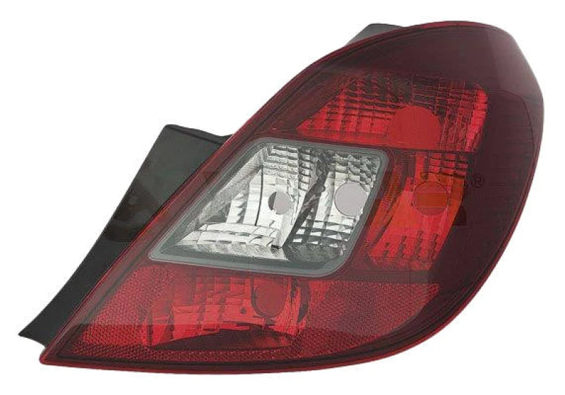 Image of ALKAR 2220421 Rear light without bulb holder, Right, W16W, Housing with Black interior Combination Rearlight (391)