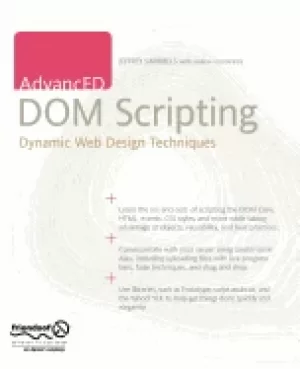 Image of advanced dom scripting dynamic web design techniques