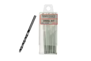 Image of Teng Tools DBX055 10x 5.5mm Fully Ground Drill Bit - Split Point - DIN 362