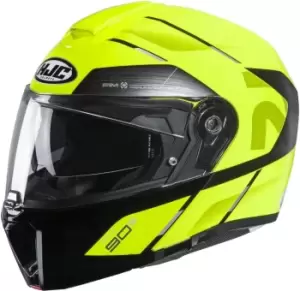 Image of HJC RPHA 90s Bekavo Helmet, black-yellow, Size 2XL, black-yellow, Size 2XL