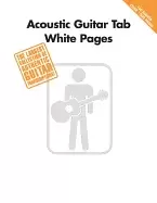Image of acoustic guitar tab white pages