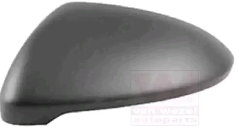 Image of VAN WEZEL 5766841 Cover, outside mirror * HAGUS * Left, black, Rough Cover,outside mirror (23)
