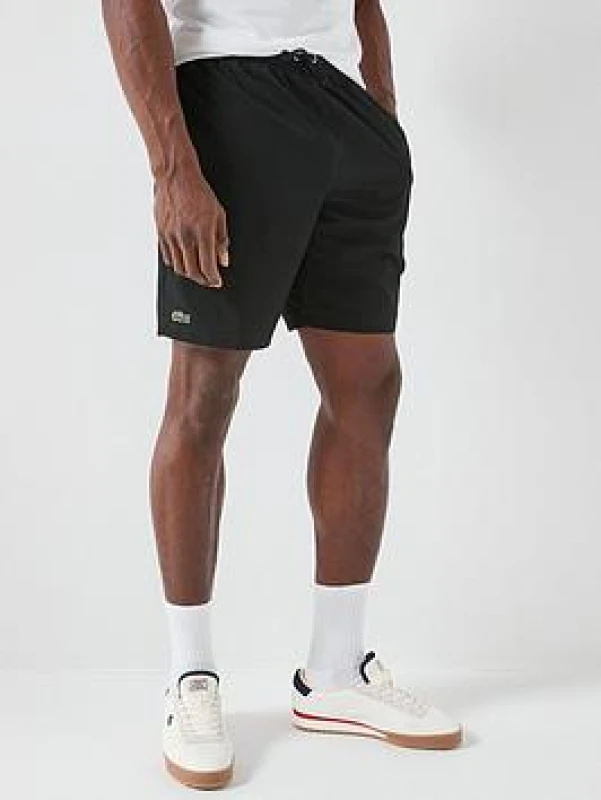 Image of Lacoste Lacoste Classic Taffeta Shorts Black - Lacoste - Size: 3XL46/48 Black Male 3XL46/48 LA34706