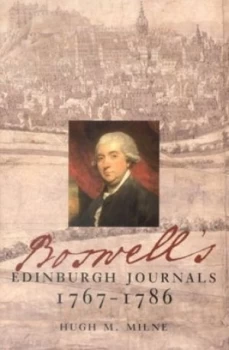 Image of Boswells Edinburgh Journals 1767-1786 by James Boswell Book