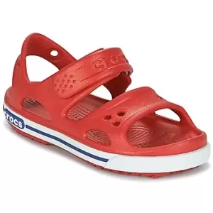 image of Crocs CROCBAND II SANDAL PS boys's Childrens Sandals in Red - Sizes 11 kid,13 kid,3 kid,8 toddler,4 toddler,7 toddler,9 toddler,10 kid,12 kid,6 toddle