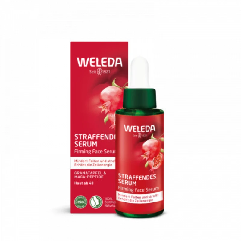 Image of Weleda Pomegranate & Maca Peptides Firming Face Serum 30ml