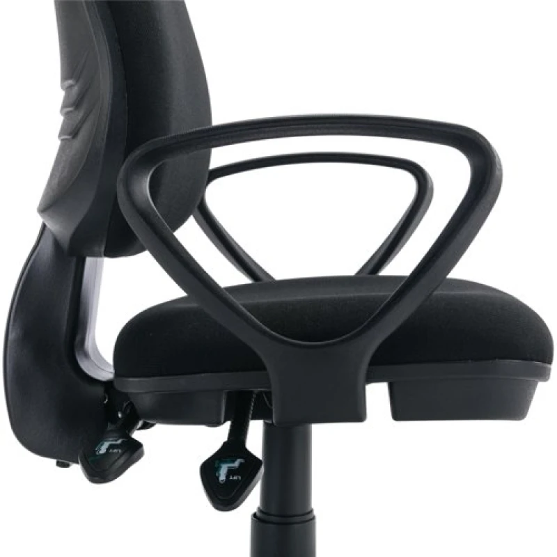 Image of Astin Nesta Pair of Fixed Arms Black KF77730