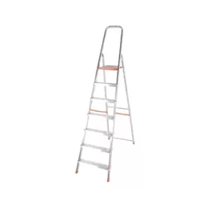 image of 7 Tread Light Duty Platform Step Ladder