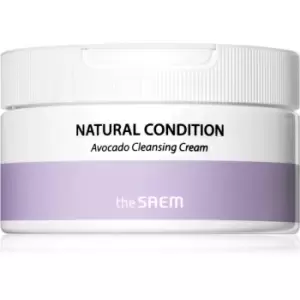 Image of The Saem Natural Condition Avocado Moisturising Cream Cleanser With Avocado 300ml