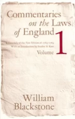 Image of commentaries on the laws of england a facsimile of the first edition of 176