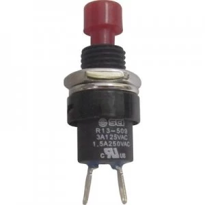 image of SCI R13 509A 05RT Pushbutton 250 V AC 1.5 A 1 x OffOn momentary