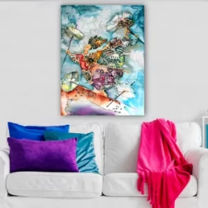 Image of 864367423_70100 Multicolor Decorative Canvas Painting