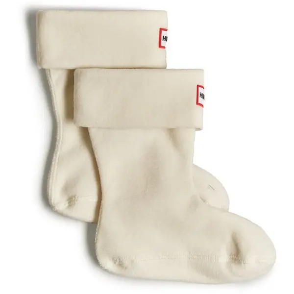 Image of Hunter Boot Socks Unisex Childrens - White XS