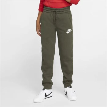 Image of Nike Sportswear Club Fleece Big Kids Pants - Cargo/White