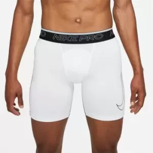 Image of Nike Pro Core 6 Base Layer Shorts Mens - White