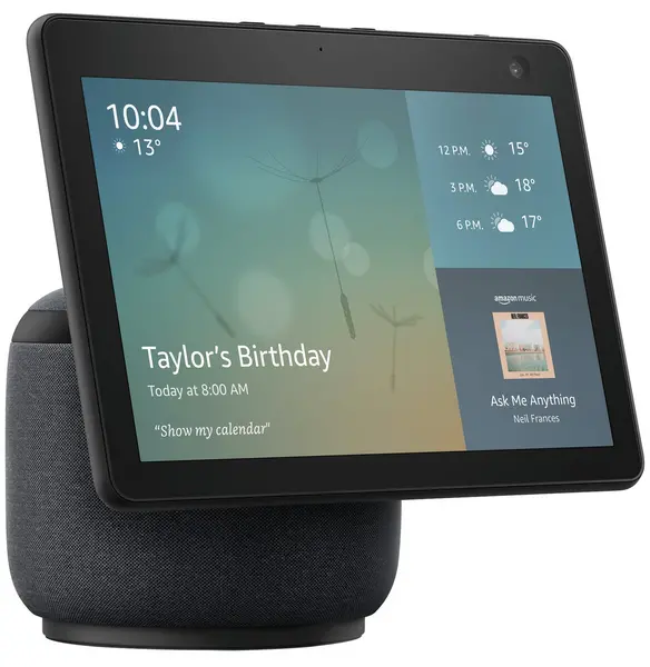 image of Amazon Amazon Echo Show 10 3rd Gen Smart Display with Alexa - Black