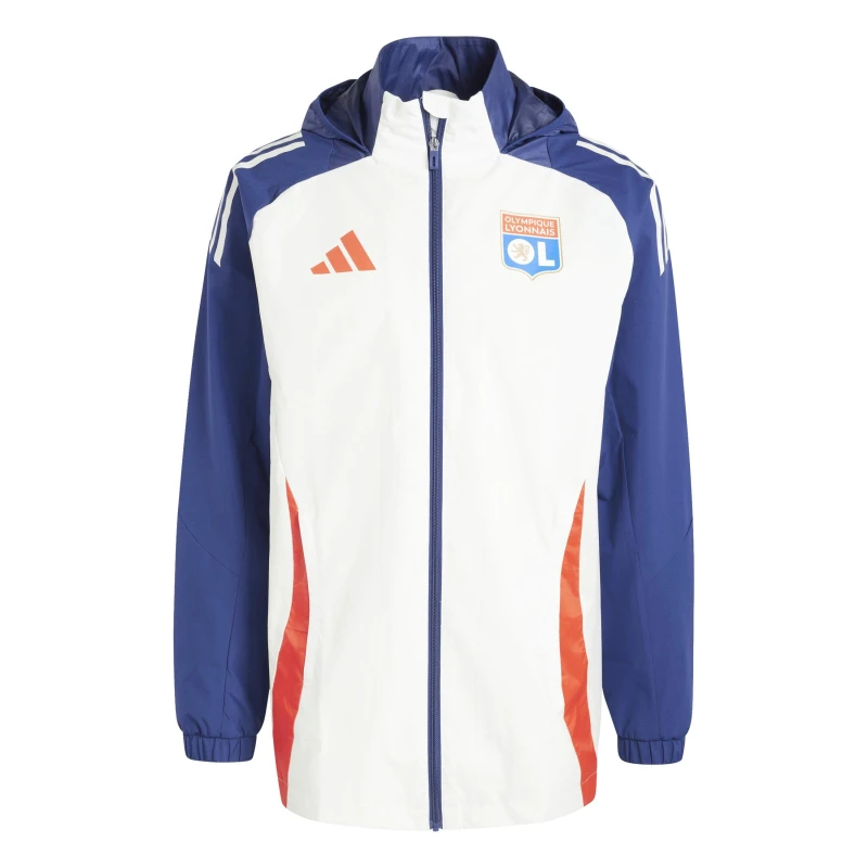 Image of adidas Ol Aw Jkt Anorak Mens White Tint male XS