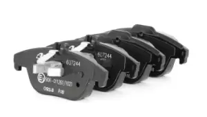 Image of ATE Brake pad set 13.0460-7244.2 Brake pads,Brake pad set, disc brake MERCEDES-BENZ,C-Klasse Limousine (W204),C-Klasse T-modell (S204)
