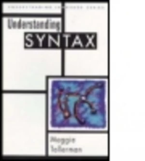 Image of Understanding Syntax by Maggie Tallerman Book