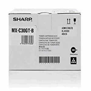 image of Original Sharp MXC30GTB Black Laser Toner Ink Cartridge