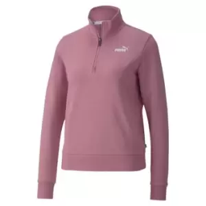 Puma Half Zip Training Top Womens - Pink