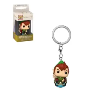 image of Walt Disney World 50th Anniversary Peter Funko Pop! Keychain