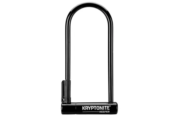 image of Kryptonite Keeper 12 Long Shackle U-Lock- Sold Secure Silver