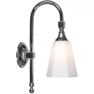 Image of Classic Bathroom Wall Light Chrome IP44
