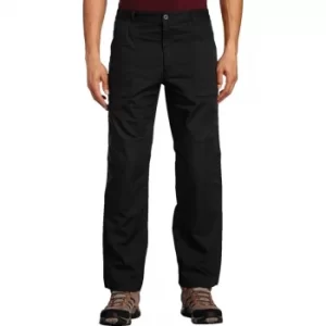 Image of TRJ330 Mens Black 36L Action Trousers