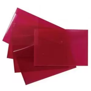 Image of Value Stud Wallet A4 Plus Red Single 42827TG