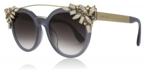 image of Jimmy Choo Vivy/S Sunglasses Opal / Grey / Gold PR7 51mm