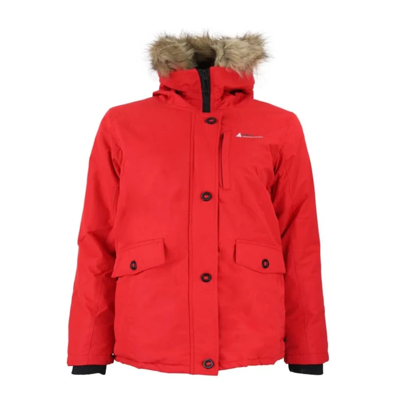 Image of Peak Mountain Girl's ski parka Peak Mountain Falava Rouge Female 3 ans FALAVA/YL-ROUGE