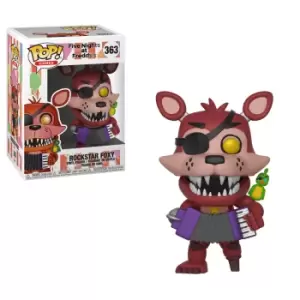 image of Five Nights at Freddy's Pizza Simulator Rockstar Foxy Pop! Vinyl Figure (VIP ONLY)