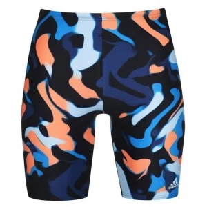 Image of adidas Printed Jammers Mens - Real Gold
