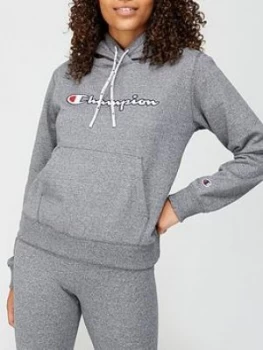 Image of Champion Hooded Sweatshirt - Grey Size M Women