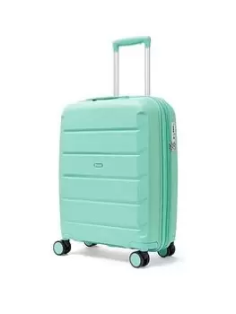 image of Rock Luggage Tulum NG64505 8 Wheel Cabin Turquoise Suitcase