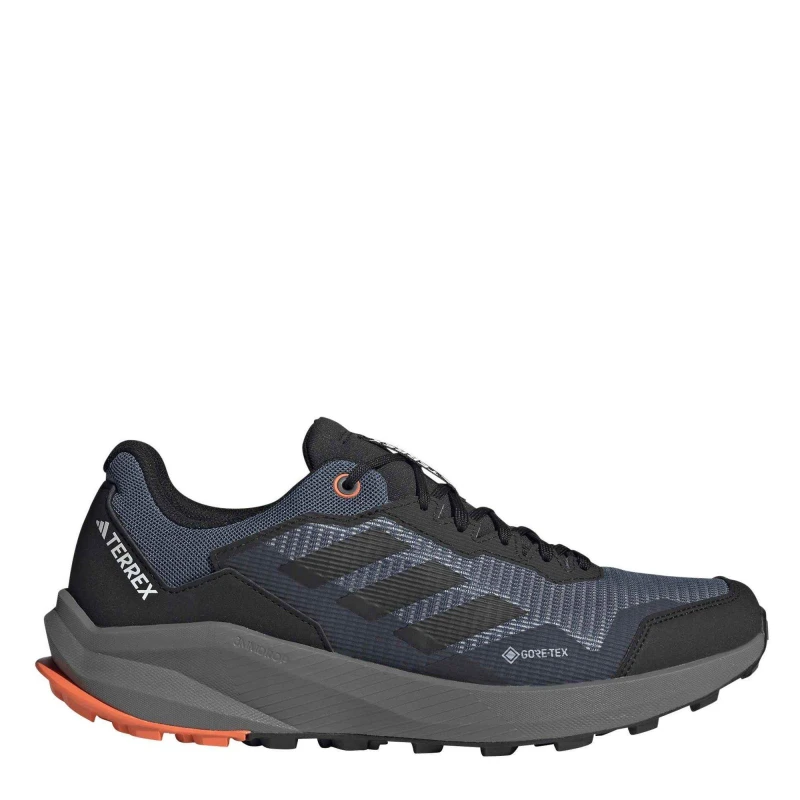 Image of adidas Terrex Trail Rider Gore-Tex Trail Mens Running Shoes - Black 9