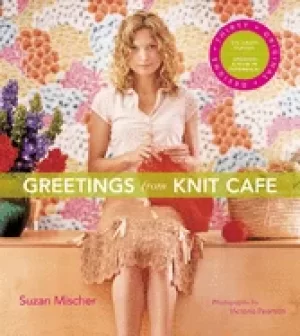 Image of greetings from knit cafe