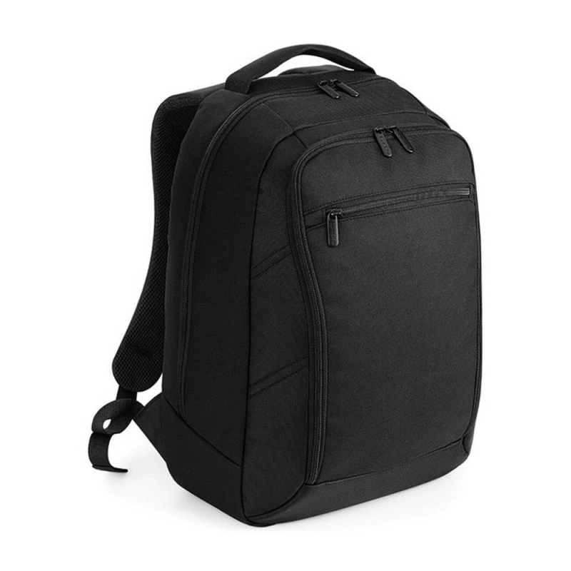 Image of Quadra Mens Executive Digital Backpack in Black Male