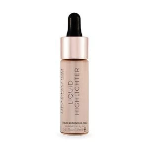 image of Makeup Revolution Liquid Highlighter Luminous Gold Gold