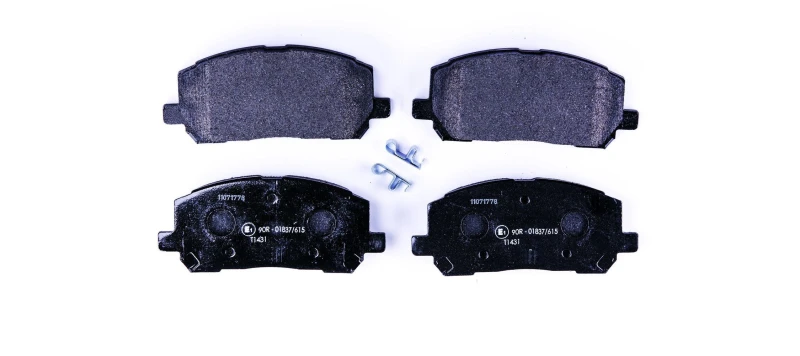 Image of HELLA Brake pad set HELLA 8DB 355 011-161
