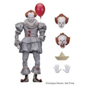 Image of NECA IT - 7 Scale Action Figure - Ultimate Pennywise (2017)